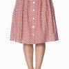 Banned Ditsy Daisy 50s Skirt 2 Banned Ditsy Daisy 50s Skirt -Burleska shop ditsy daisy 50s skirt banned 300x