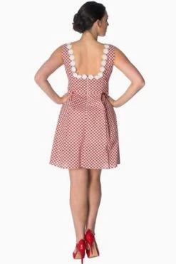 Banned Ditsy Daisy 60s Dress -Burleska shop ditsy daisy 60s dress banned 2 300x