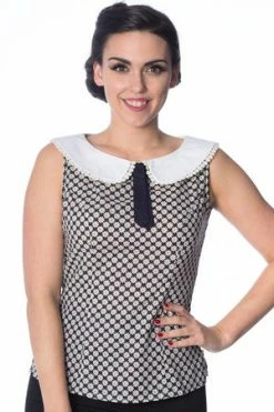Banned Ditsy Daisy Top -Burleska shop ditsy daisy top banned 4 300x