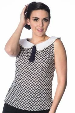 Banned Ditsy Daisy Top -Burleska shop ditsy daisy top banned 6 300x