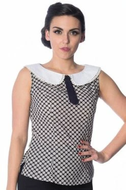 Banned Ditsy Daisy Top -Burleska shop ditsy daisy top banned 7 300x