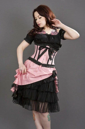 Burleska Diva Knee Length Skirt In Taffeta 8 Burleska Diva Knee Length Skirt In Taffeta - Image 6