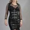 Burleska Dominia Underbust Corset With Straps In Black Twill -Burleska shop dominia underbust corset with straps in black twill burleska 300x