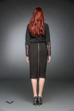 Queen Of Darkness Elegant Pencil-Skirt 7 Queen Of Darkness Elegant Pencil-Skirt -Burleska shop elegant pencil skirt queen of darkness 2 300x
