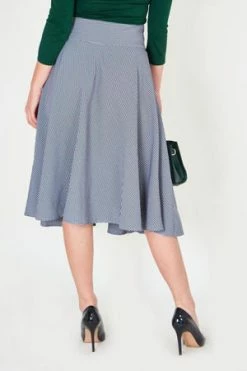 Voodoo Vixen Elizabeth Curved Waist Bow Skirt 8 Voodoo Vixen Elizabeth Curved Waist Bow Skirt -Burleska shop elizabeth curved waist bow skirt voodoo vixen 2 300x