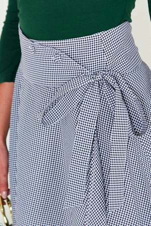 Voodoo Vixen Elizabeth Curved Waist Bow Skirt 7 Voodoo Vixen Elizabeth Curved Waist Bow Skirt - Image 5