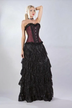 Burleska Elizium Overbust Corset In Taffeta 14 Burleska Elizium Overbust Corset In Taffeta - Image 12