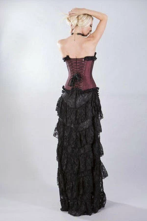 Burleska Elizium Overbust Corset In Taffeta 15 Burleska Elizium Overbust Corset In Taffeta - Image 13