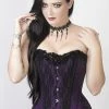 Burleska Elizium Overbust Corset In Taffeta -Burleska shop elizium overbust corset in taffeta burleska 300x