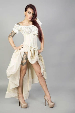 Burleska Elizium Steel Boned Underbust Corset In Taffeta 18 Burleska Elizium Steel Boned Underbust Corset In Taffeta - Image 16