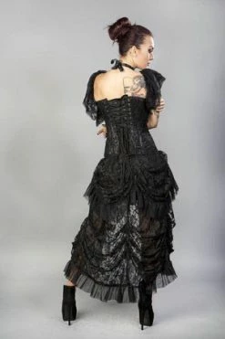 Burleska Emily Overbust Burlesque Corset In King Brocade -Burleska shop emily overbust burlesque corset in king brocade burleska 11 300x