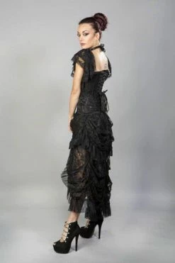 Burleska Emily Overbust Burlesque Corset In King Brocade -Burleska shop emily overbust burlesque corset in king brocade burleska 4 300x