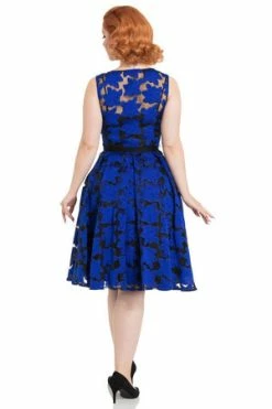Voodoo Vixen Evelyn Floral Dress 8 Voodoo Vixen Evelyn Floral Dress -Burleska shop evelyn floral dress voodoo vixen 2 300x