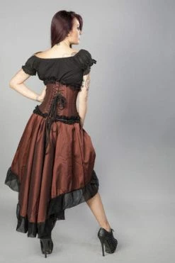 Burleska Flavia Goth Or Steampunk Skirt In Taffeta 19 Burleska Flavia Goth Or Steampunk Skirt In Taffeta -Burleska shop flavia goth or steampunk skirt in taffeta burleska 7 300x