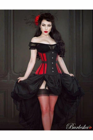 Burleska Flavia Goth Or Steampunk Skirt In Taffeta 11 Burleska Flavia Goth Or Steampunk Skirt In Taffeta - Image 9