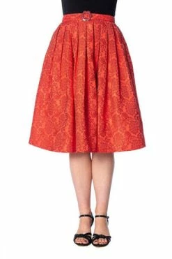 Banned Florida Jacquard Skirt 12 Banned Florida Jacquard Skirt -Burleska shop florida jacquard skirt banned 4 300x