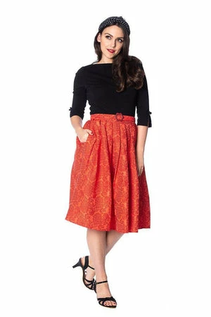 Banned Florida Jacquard Skirt 8 Banned Florida Jacquard Skirt - Image 6