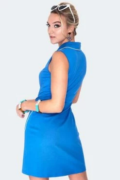 Voodoo Vixen Flower Button Dress -Burleska shop flower button dress dra 9507 05.1352 300x