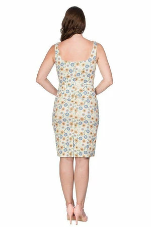 Banned Flower Power Pencil Dress 4 Banned Flower Power Pencil Dress - Image 2