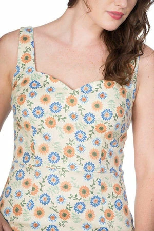 Banned Flower Power Pencil Dress 5 Banned Flower Power Pencil Dress - Image 3