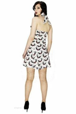 Dr Faust Flying Red Hearts Mini Dress - Lillian -Burleska shop flying red hearts mini dress lillian dr faust 2 300x