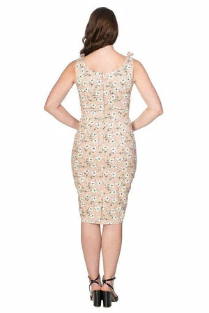 Banned Fresh Bloom Print Pencil Dress 4 Banned Fresh Bloom Print Pencil Dress - Image 2