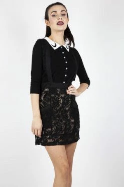 Jawbreaker Frill Me Lace Suspender Skirt 14 Jawbreaker Frill Me Lace Suspender Skirt -Burleska shop frill me lace suspender skirt jawbreaker 6 300x