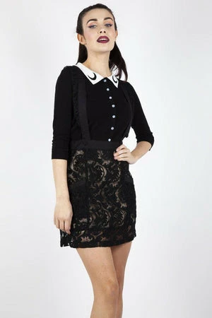 Jawbreaker Frill Me Lace Suspender Skirt 8 Jawbreaker Frill Me Lace Suspender Skirt - Image 6