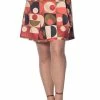 Banned Geo Circles Skirt -Burleska shop geo circles skirt banned 300x