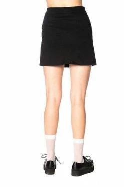 Banned Glam Goth Bodycon Skirt -Burleska shop glam goth bodycon skirt banned 2 300x