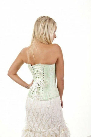 Burleska Glamour Overbust Burlesque Corset In King Brocade 7 Burleska Glamour Overbust Burlesque Corset In King Brocade - Image 6