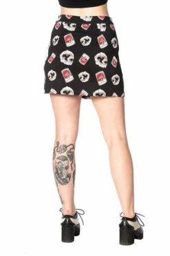 Banned Glampire Bodycon Skirt 8 Banned Glampire Bodycon Skirt -Burleska shop glampire bodycon skirt banned 2 300x