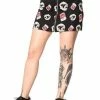 Banned Glampire Bodycon Skirt -Burleska shop glampire bodycon skirt banned 300x