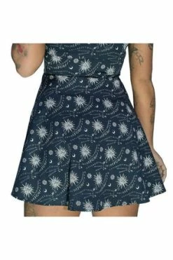 Dr Faust Gothic Ouija Board Mini Dress - Esme -Burleska shop gothic ouija board mini dress esme dr faust 3 300x