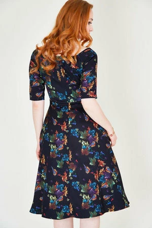 Voodoo Vixen Grace Flared Bardot Dress 4 Voodoo Vixen Grace Flared Bardot Dress - Image 2