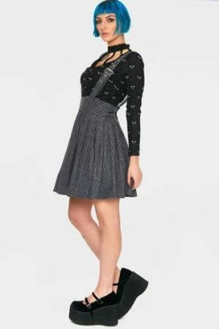 Jawbreaker Grey Days High Waisted Skirt 10 Jawbreaker Grey Days High Waisted Skirt -Burleska shop grey days high waisted skirt ska 3404 03.864 300x