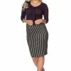 Banned Grey Lines Skirt