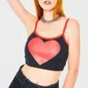 Jawbreaker Heart Throb Crop Top -Burleska shop heart throb crop top jawbreaker 300x