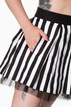 Banned Heart To Heart Mini Skirt -Burleska shop heart to heart mini skirt banned 3 300x