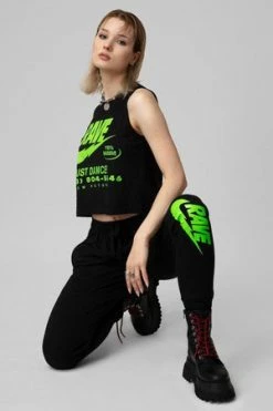Long Clothing Illegal Rave - Crop Top - Unisex -Burleska shop illegal rave crop top unisex long clothing 5 300x