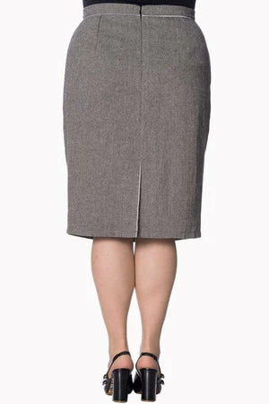 Banned Izzy Plus Size Pencil Skirt 4 Banned Izzy Plus Size Pencil Skirt - Image 2