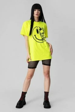 Long Clothing Killer Smiley - T-shirt - Unisex -Burleska shop killer smiley t shirt unisex long clothing 3 300x
