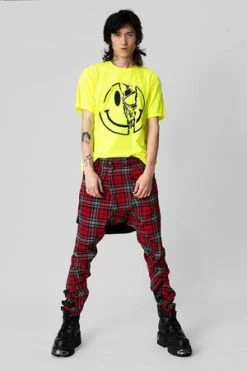 Long Clothing Killer Smiley - T-shirt - Unisex -Burleska shop killer smiley t shirt unisex long clothing 4 300x