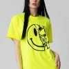 Long Clothing Killer Smiley - T-shirt - Unisex -Burleska shop killer smiley t shirt unisex long clothing 300x