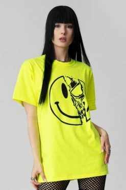 Long Clothing Killer Smiley - T-shirt - Unisex