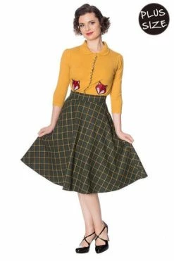 Banned Ladies Day Swing Skirt -Burleska shop ladies day swing skirt banned 15 300x