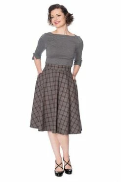 Banned Ladies Day Swing Skirt -Burleska shop ladies day swing skirt banned 16 300x