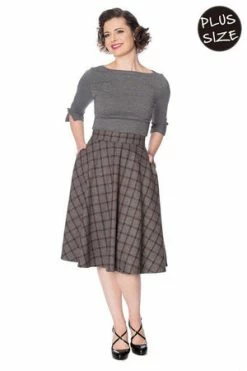 Banned Ladies Day Swing Skirt -Burleska shop ladies day swing skirt banned 20 300x
