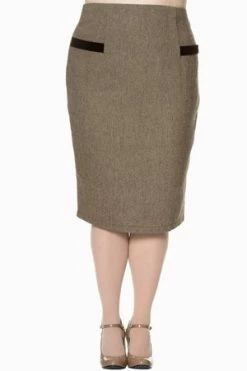 Banned Lady Luck Pencil Plus Size Skirt -Burleska shop lady luck pencil plus size skirt banned 4 300x