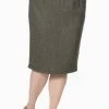 Banned Lady Luck Pencil Plus Size Skirt -Burleska shop lady luck pencil plus size skirt banned 300x